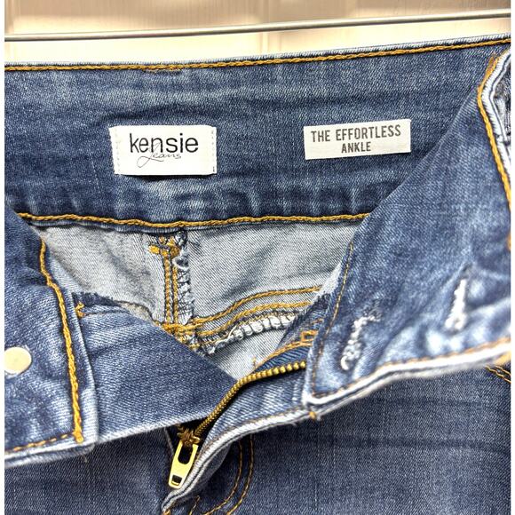 Kensie Jeans, Effortless Ankle, 2 Button Waist, Women's Size 10 - Picture 4 of 5